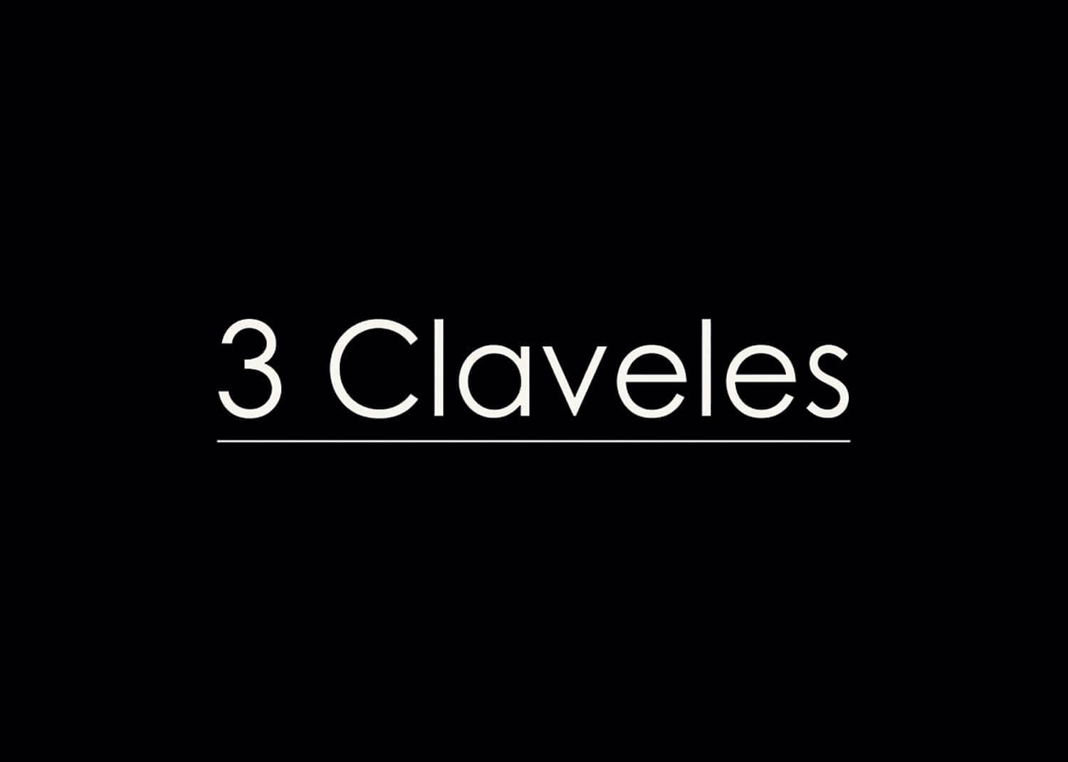 3 CLAVELES
