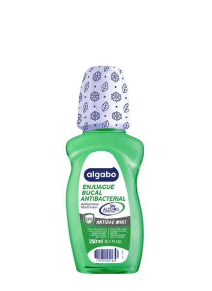 Caja x12 Enjuague Bucal Antibac Mint 250ml