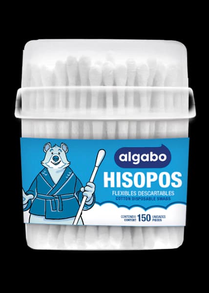 Hisopos Algodón Tubo 150u
