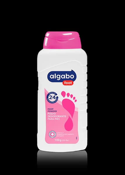 Talco Desodorante Rosa Foot 100g Algabo - comprar online