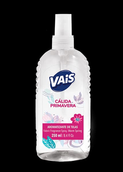 Caja x16 Aromatizante de Telas Cálida Primavera 250ml Vais