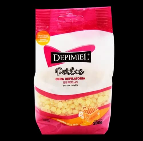 Cera en Perlas Negra x 800gr